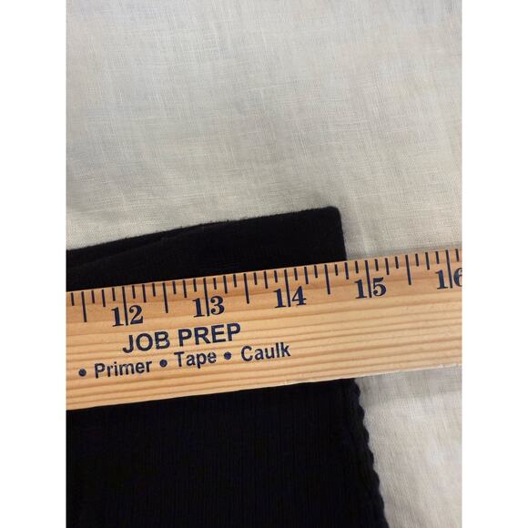 Cache Stretch Ribbed Pull On Mini Skirt Black Women's Size Medium - Picture 7 of 9